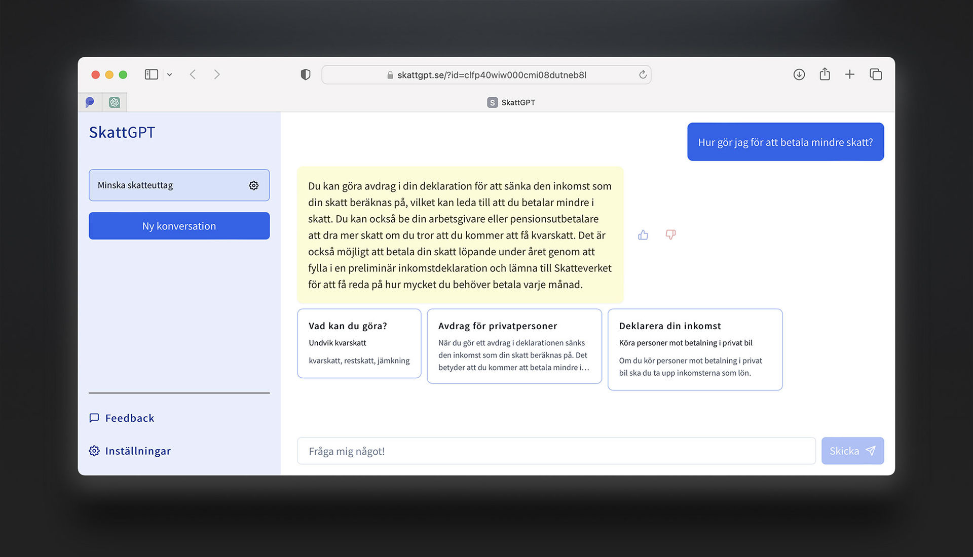 Låt AI hjälpa dig med deklarationen