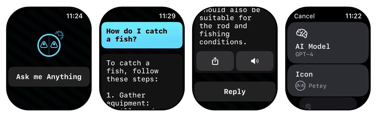 Nu kan du få ChatGPT på Apple Watch