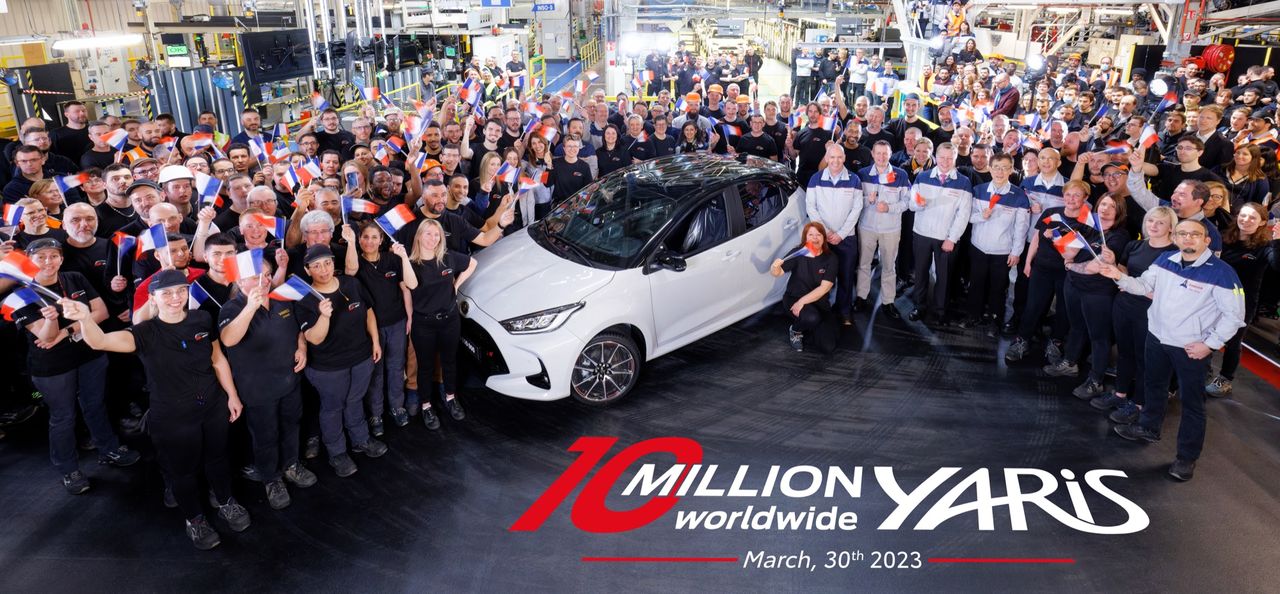 Toyota Yaris slår globalt säljrekord