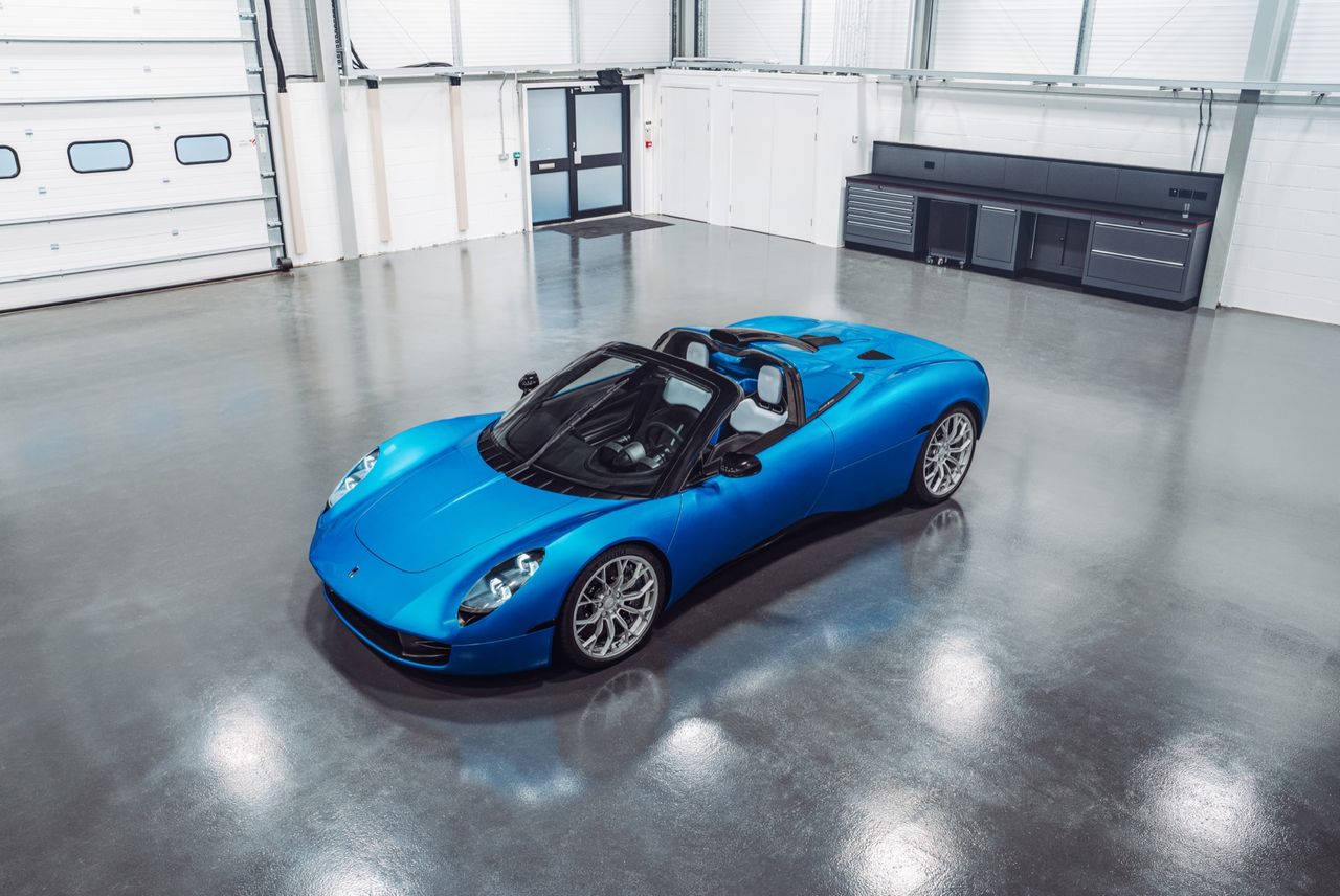 Gordon Murray presenterar T.33 Spider