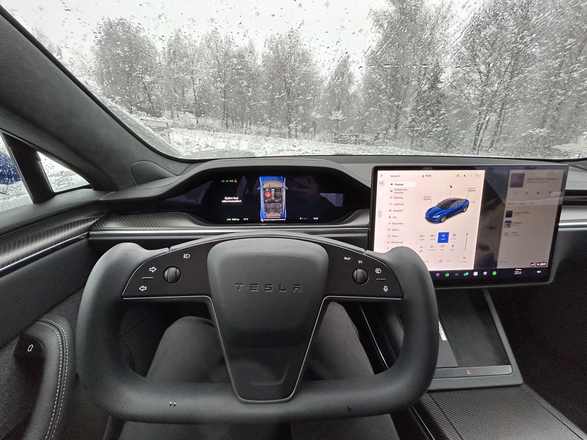 Tesla ska uppdatera Yoke-ratten