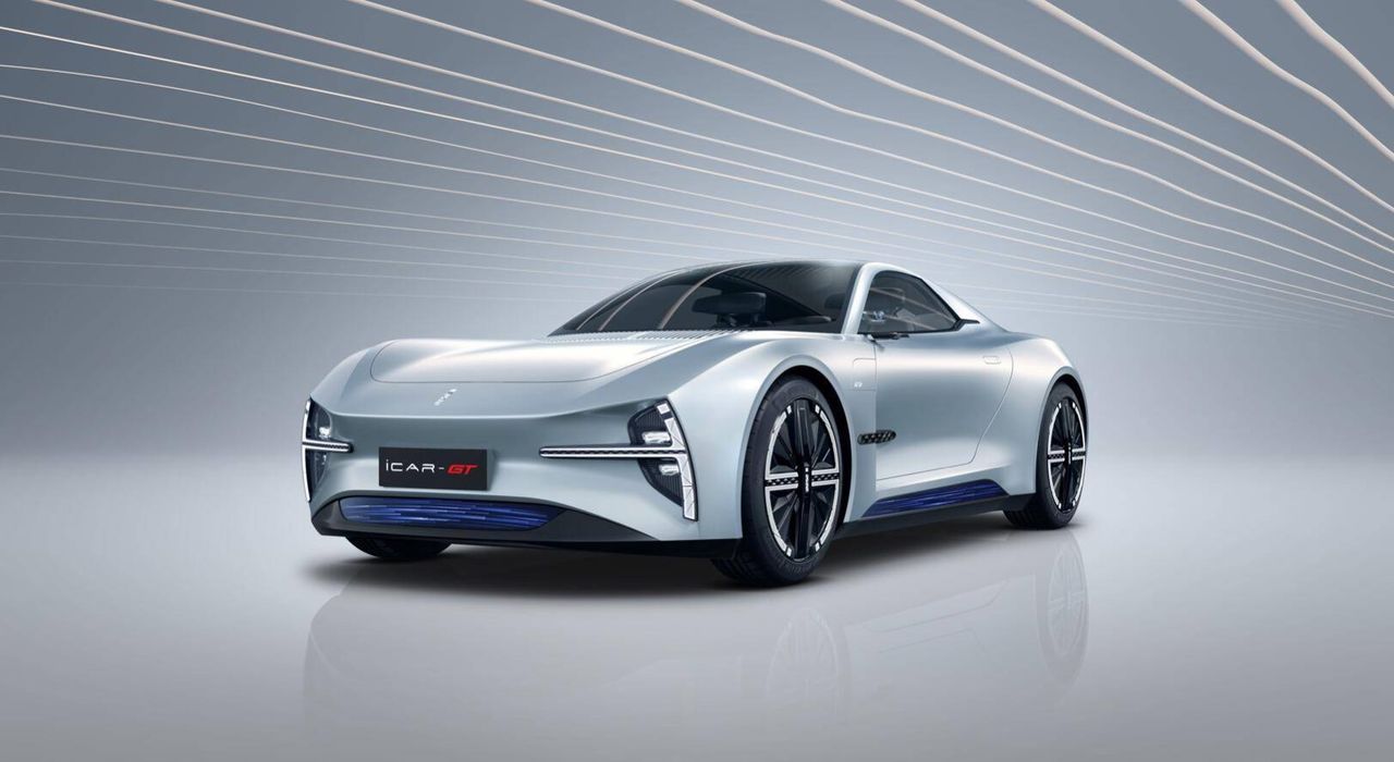Chery presenterar iCar GT och suven 03