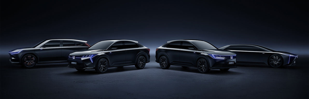 Honda har visat fyra nya elbilskoncept