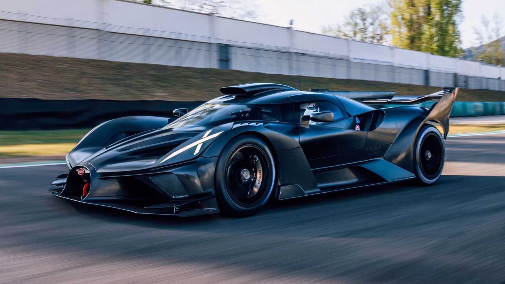 The Bugatti Bolide is getting ready