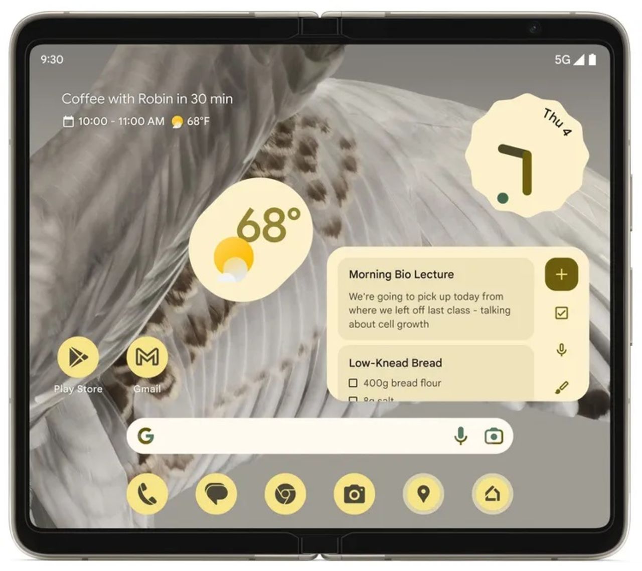 Fler bilder på Pixel Fold läcker