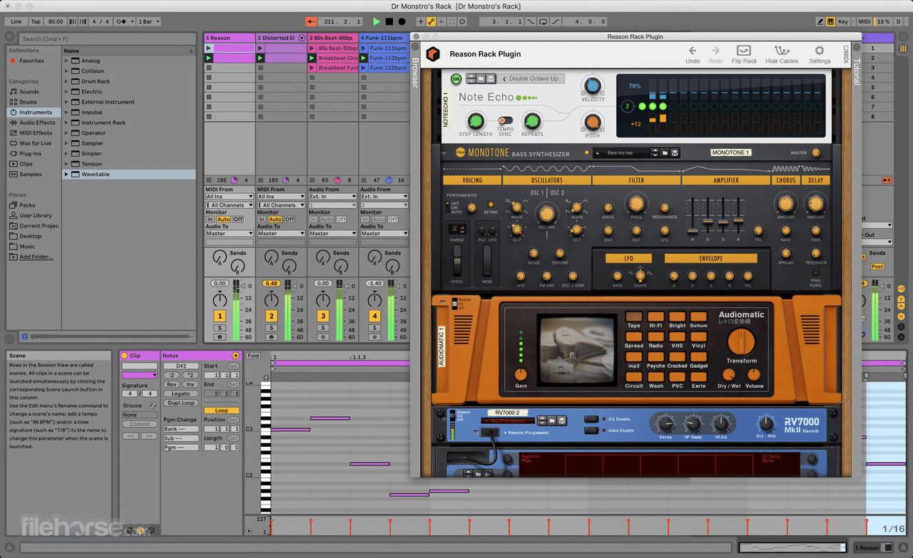 Reason music creation software now supports Apple Silicon