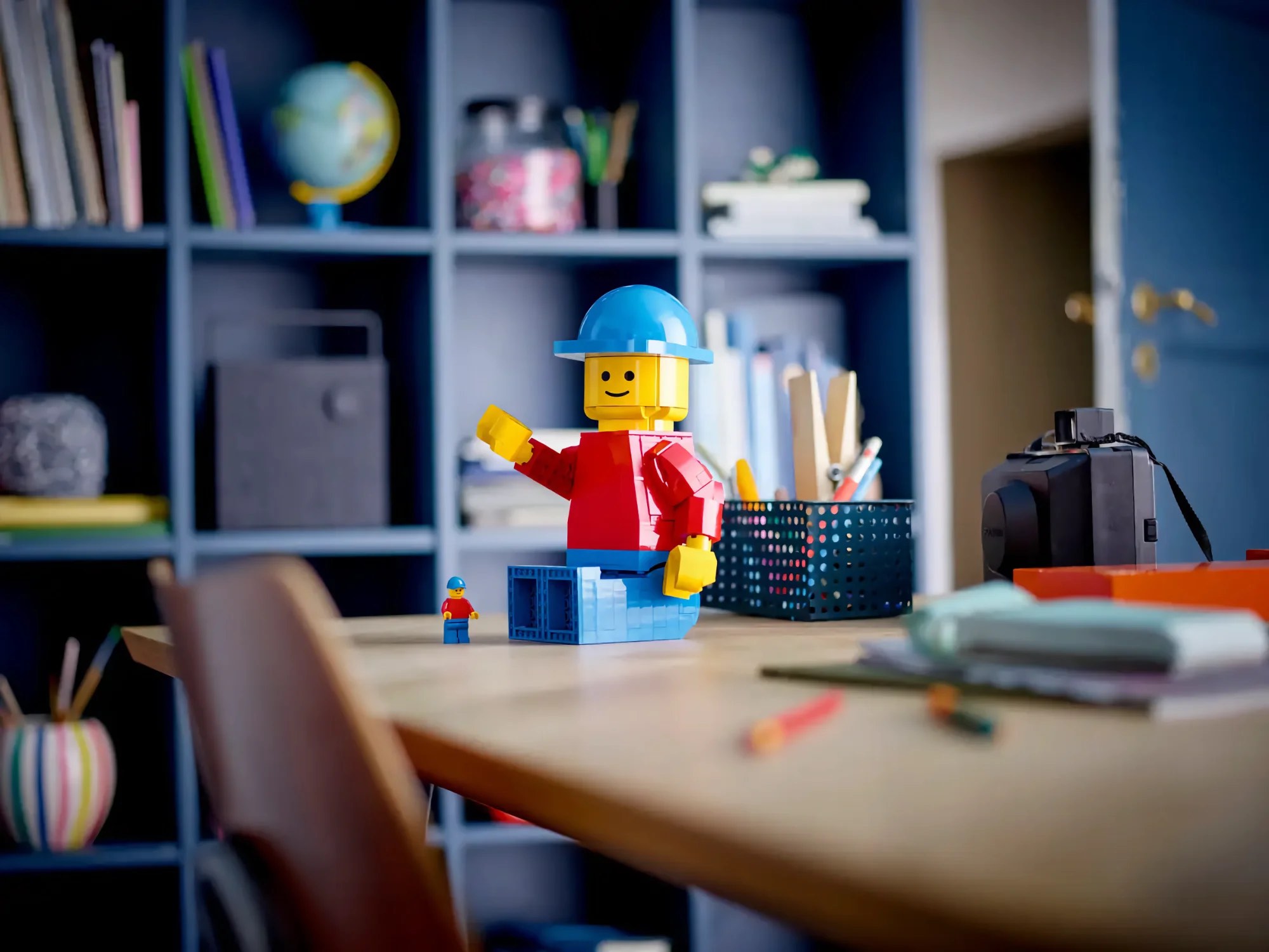 Lego releases giant-sized Lego figure. With a little figure inside the ...