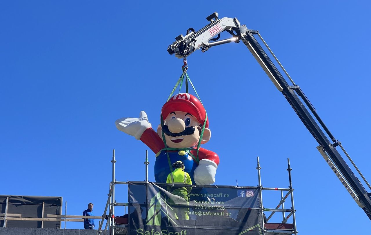 Nu är Super Mario tillbaka i Kungsbacka