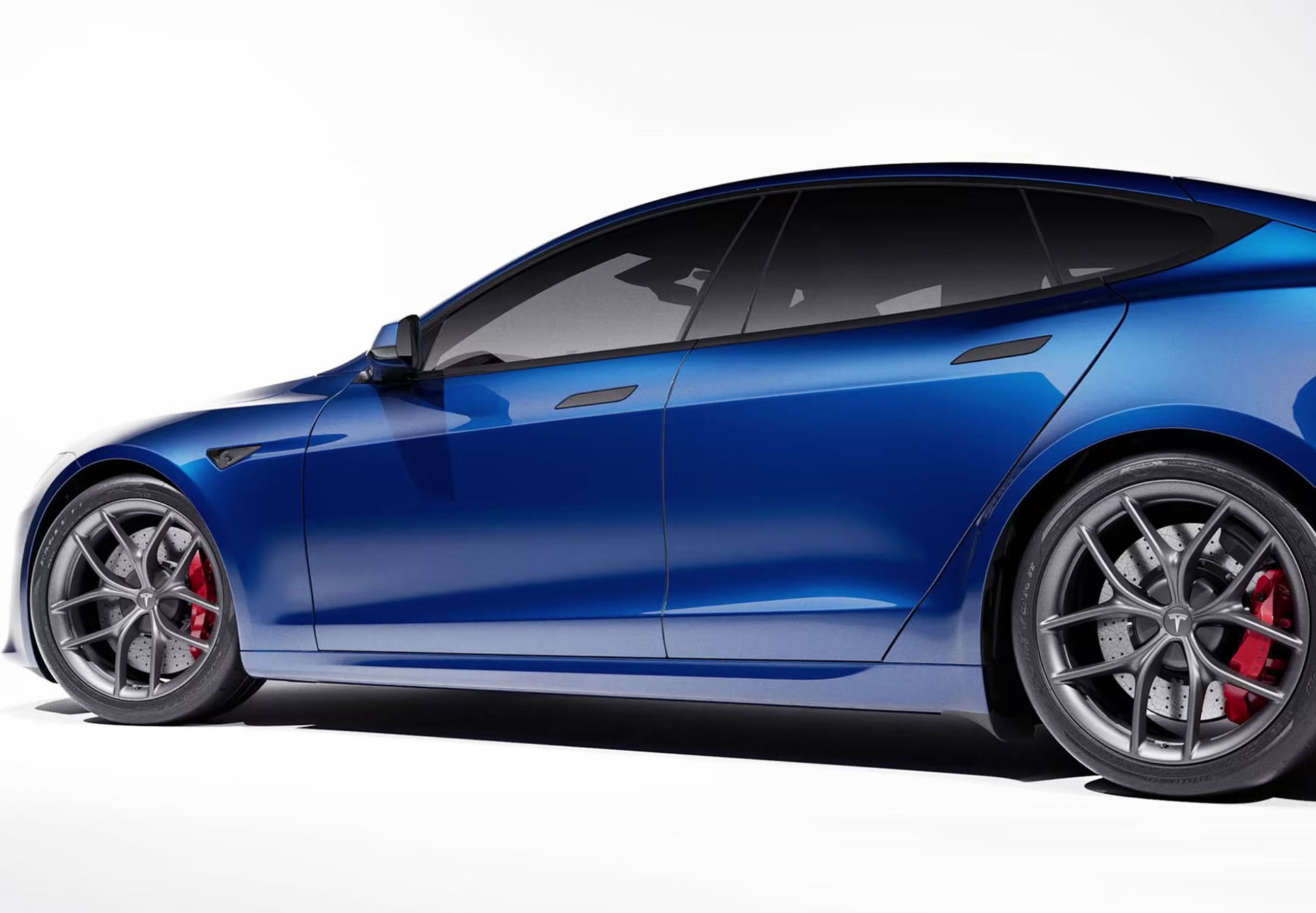 Snart släpps ett Track Package till Tesla Model S Plaid