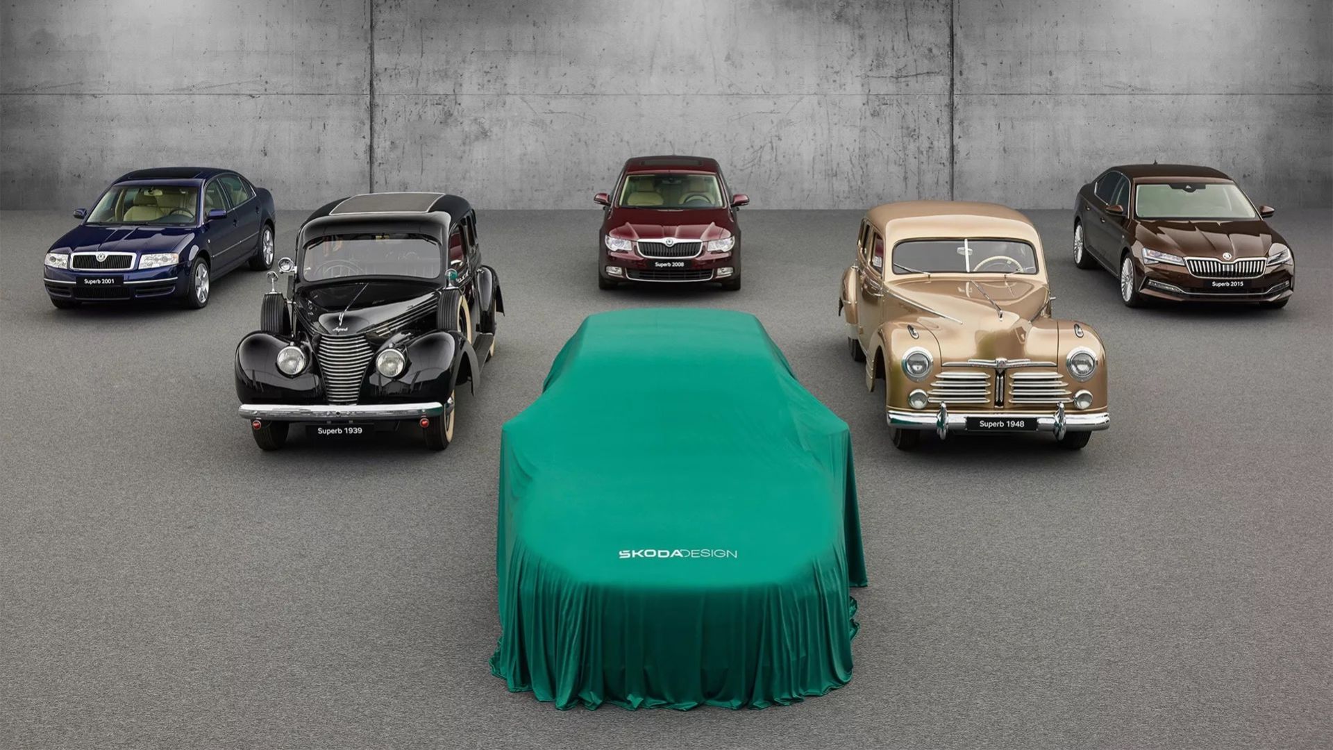 Skoda teases upcoming Superb