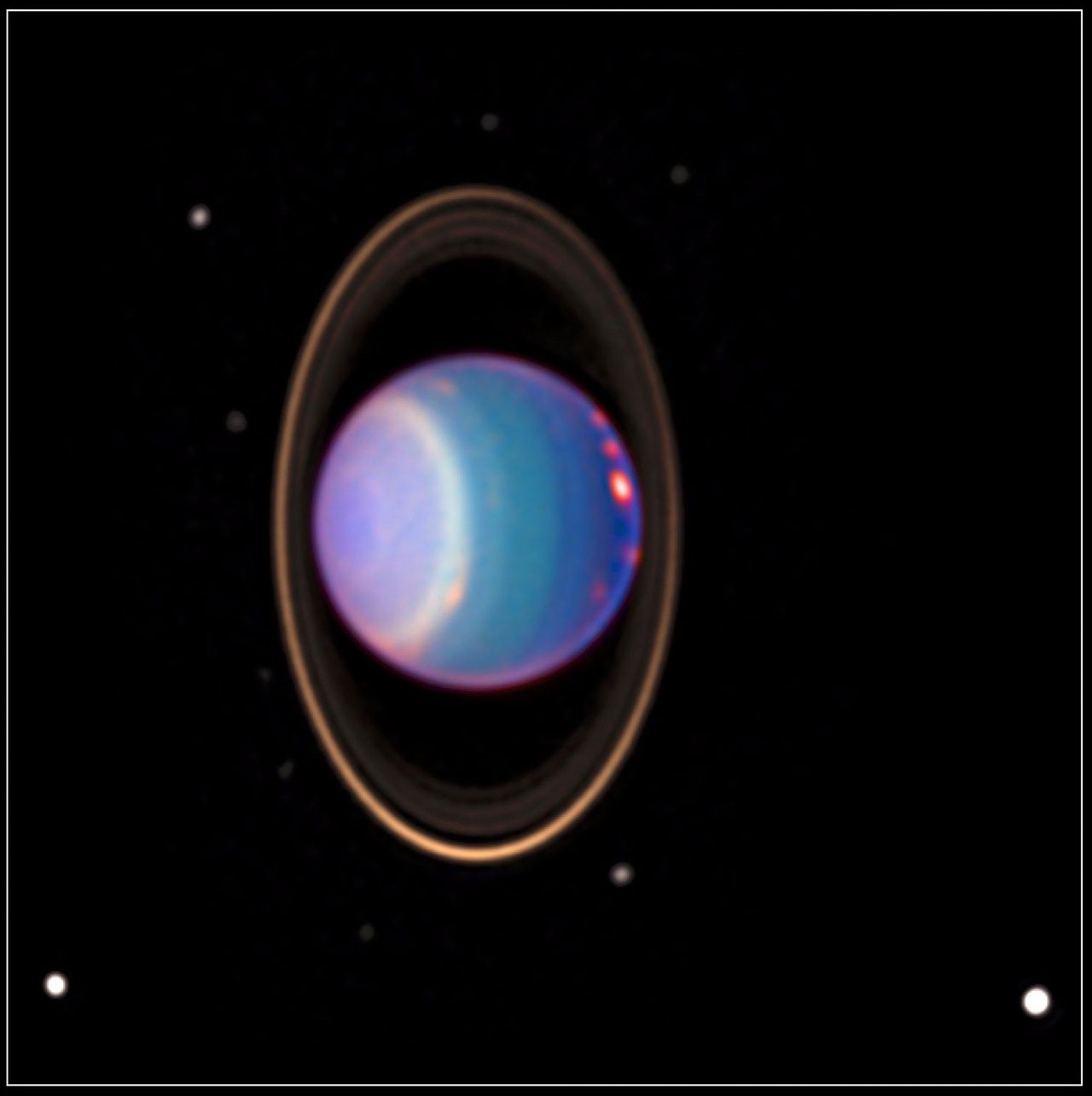 Four of Uranus' moons may have liquid water