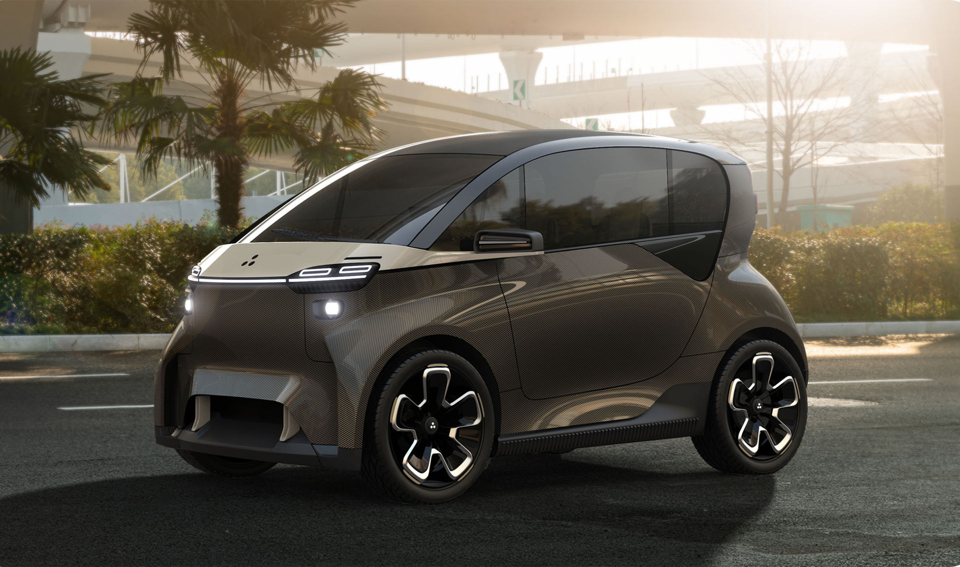 Växtbaserad och 3D-printad elbil från Spanien