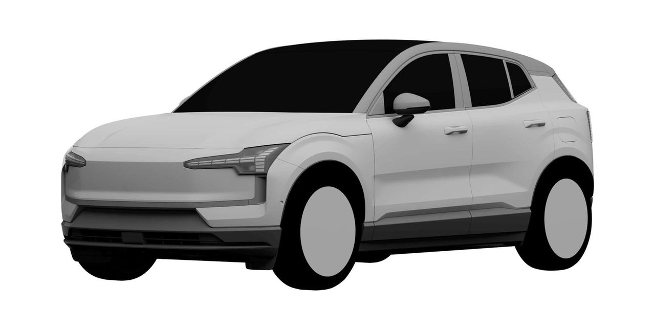 Volvo EX30 läcker ut