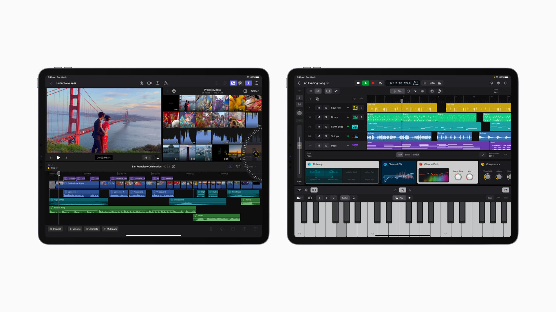 Apple släpper Final Cut Pro och Logic Pro för iPad
