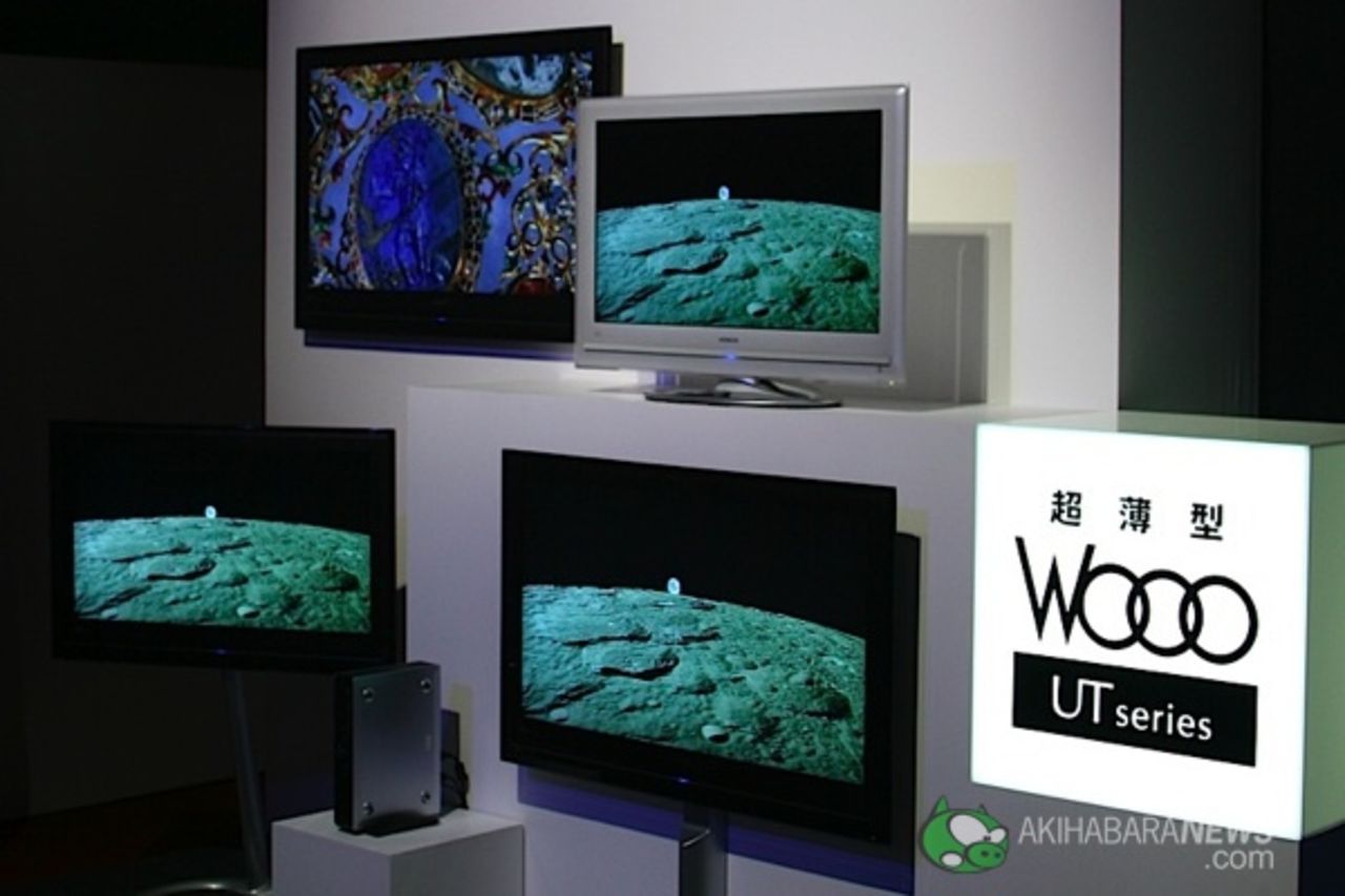 Hitachi Wooo - tunna TV-apparater med mycket inbyggt