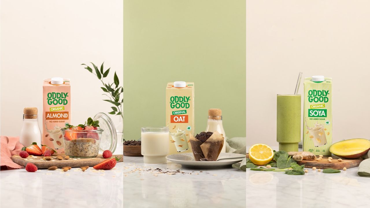 OddlyGood släpper nya växtbaserade drycker