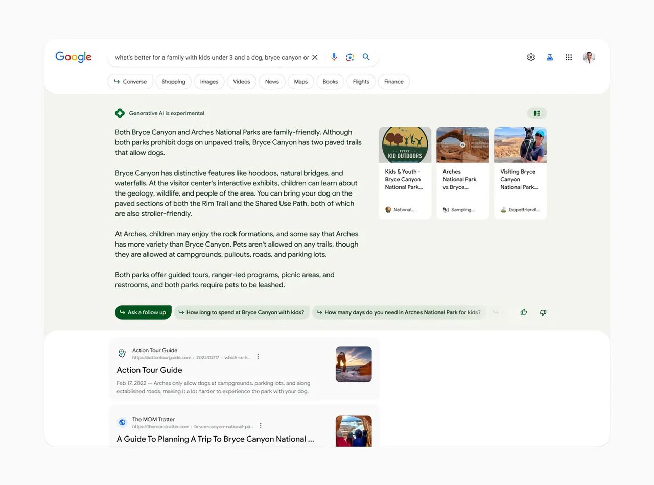 Google's search engine to become more conversational with generative AI