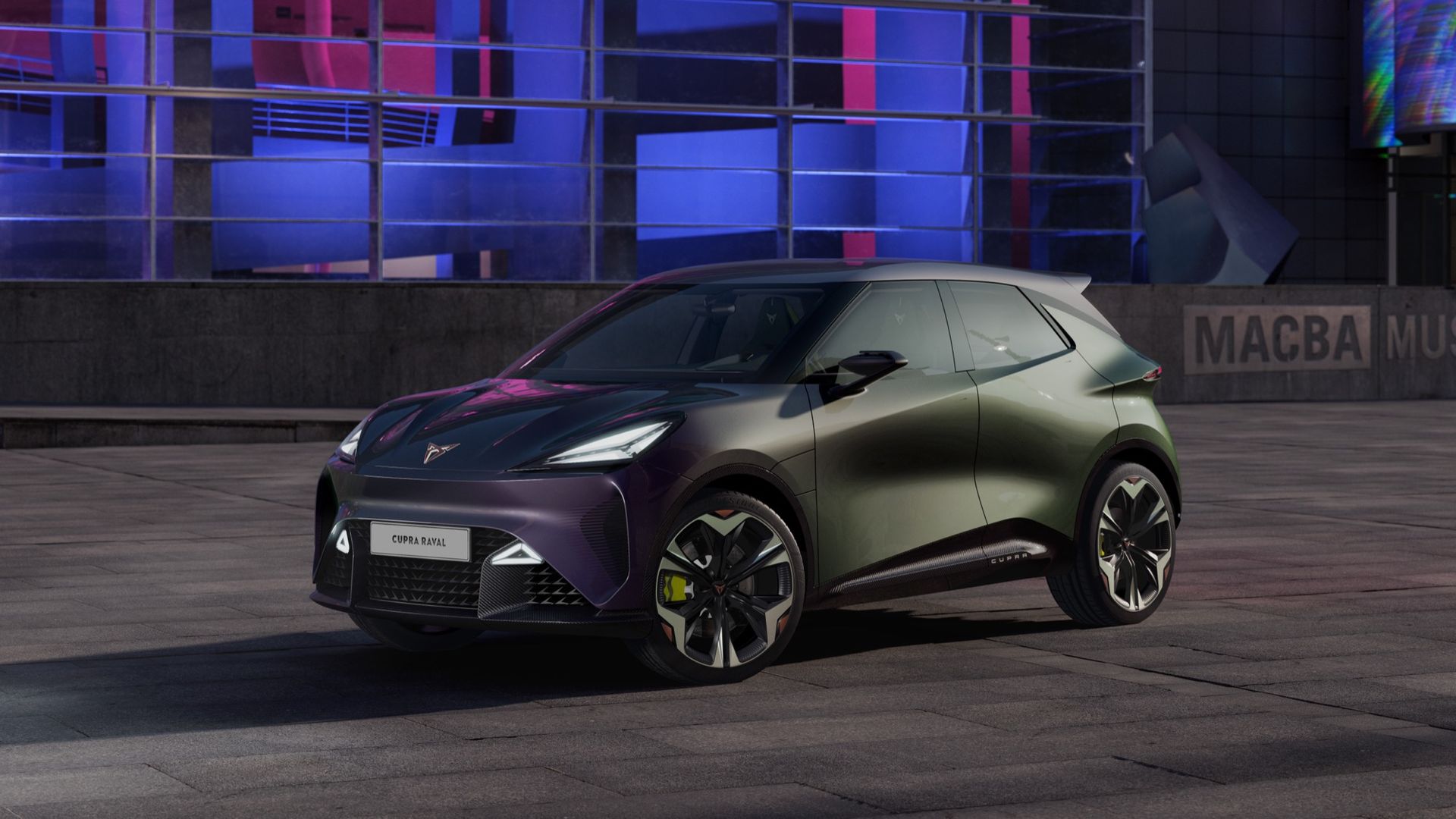 Cupra's UrbanRebel concept named Raval