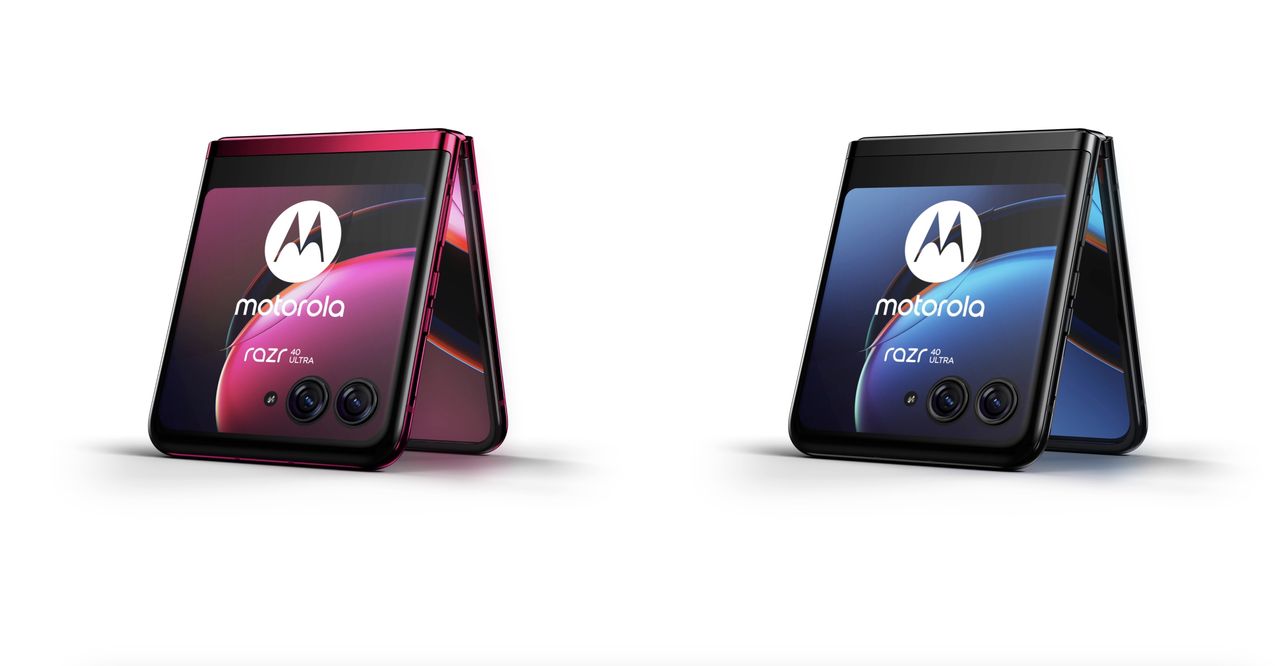 Pressbilder på Motorola Razr 40 Ultra läcker