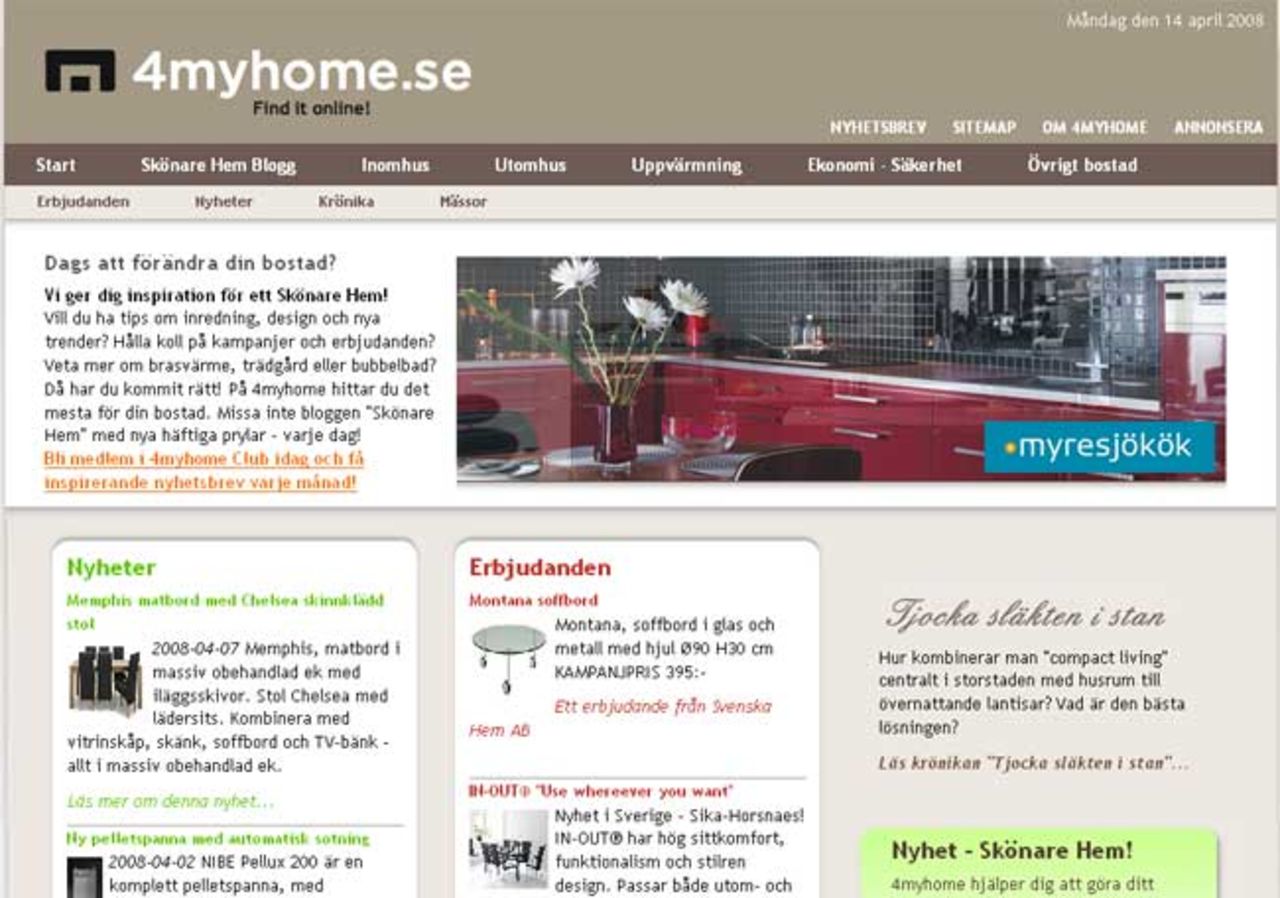 Mera inpiration hos 4MyHome