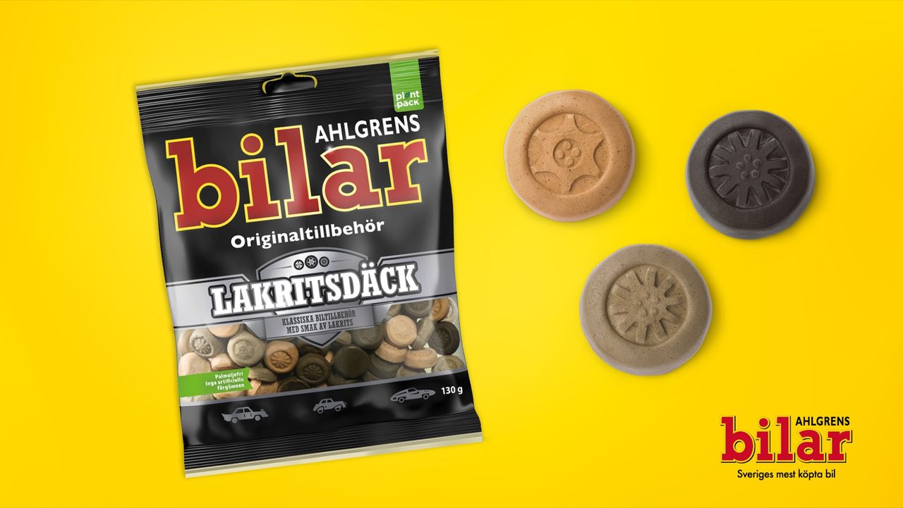 Ahlgrens lakritsdäck kommer tillbaka