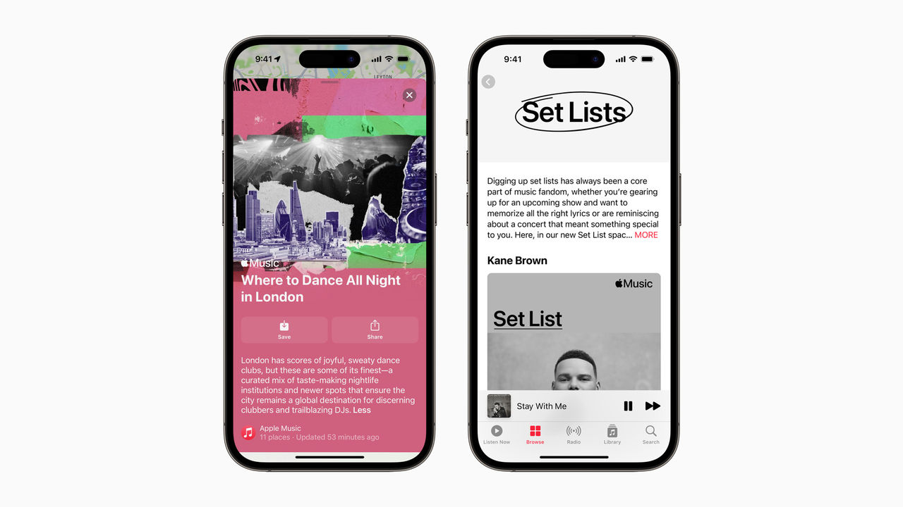 Concert searching is now available on Apple Music