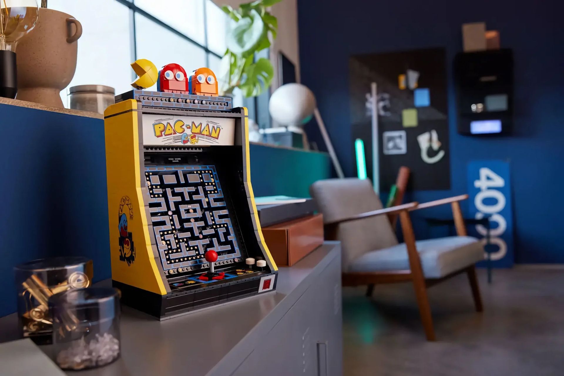 Lego releases arcade game with Pac-man
