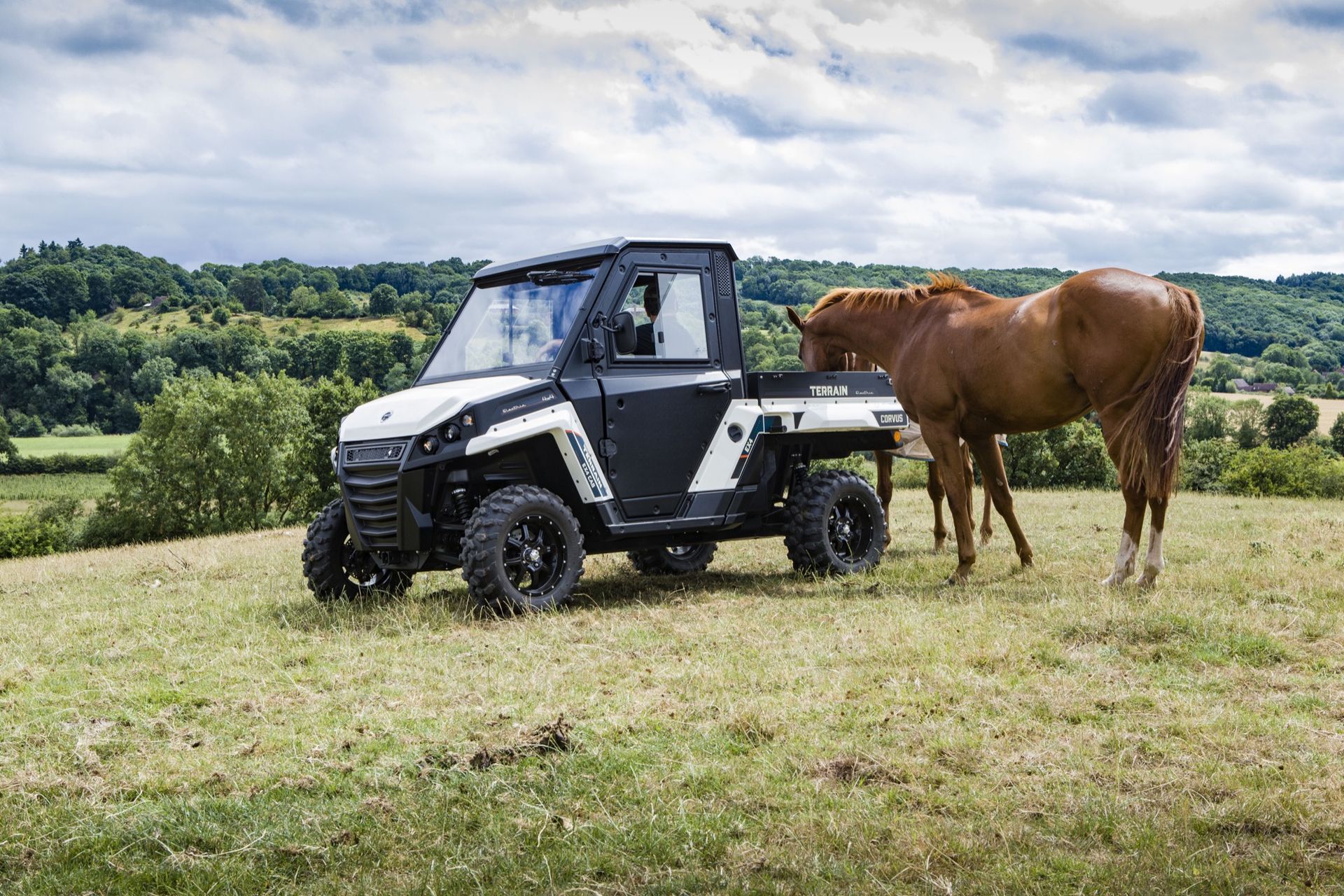 Sweden's first lithium battery-powered four-wheel drive UTV