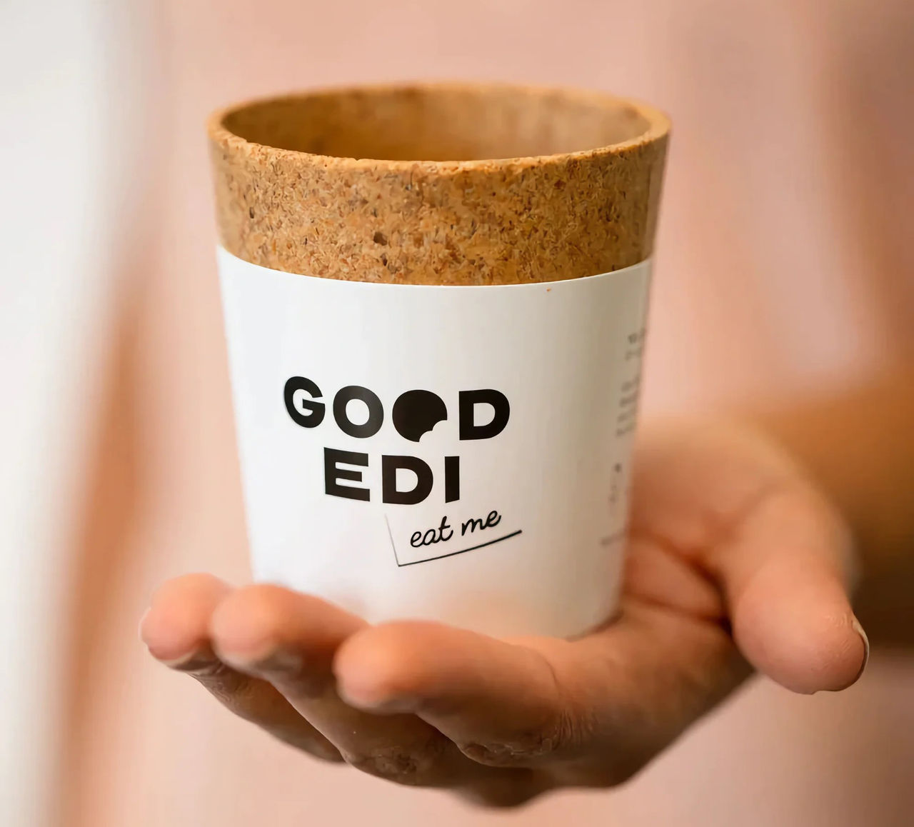 Företag utvecklar ätbara muggar