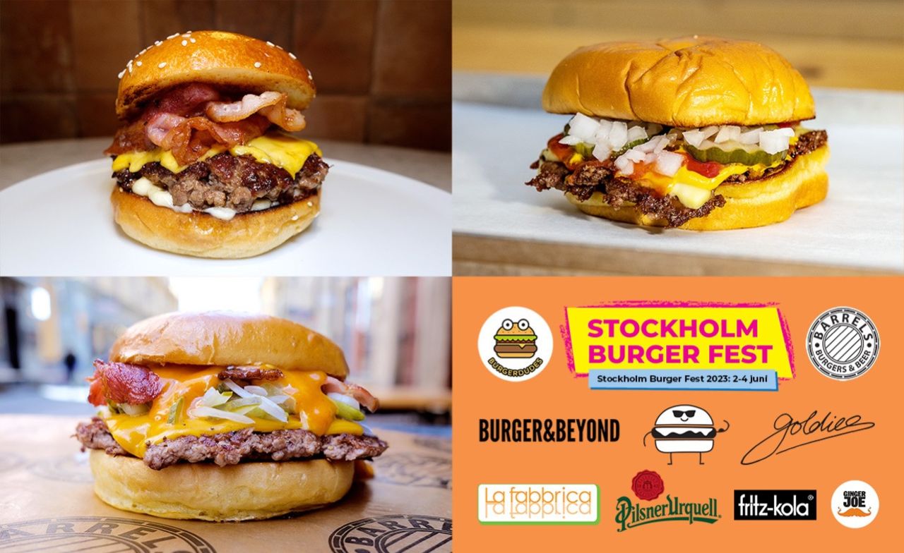 Årets Stockholm Burger Fest närmar sig