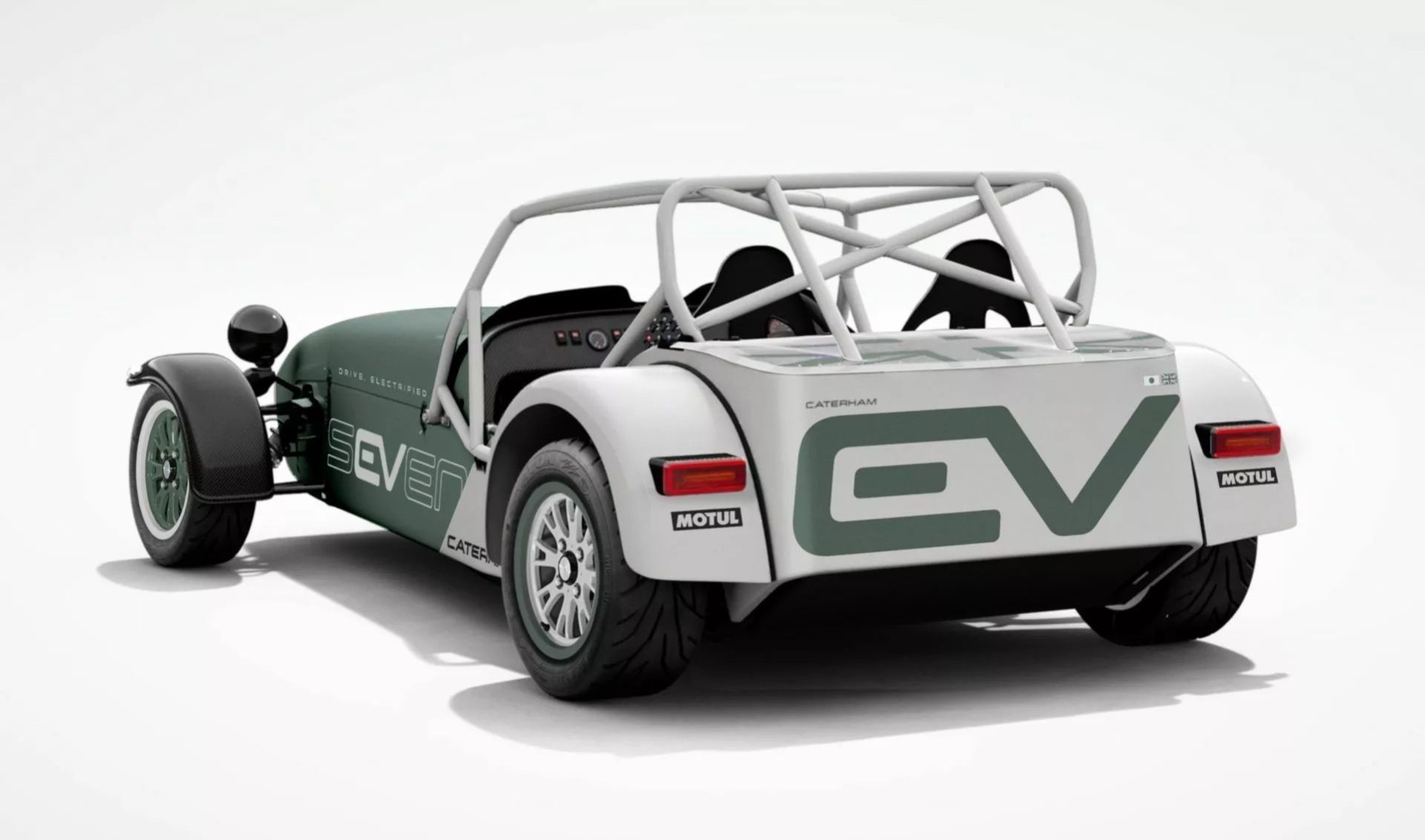 Caterham unveils electric Seven prototype