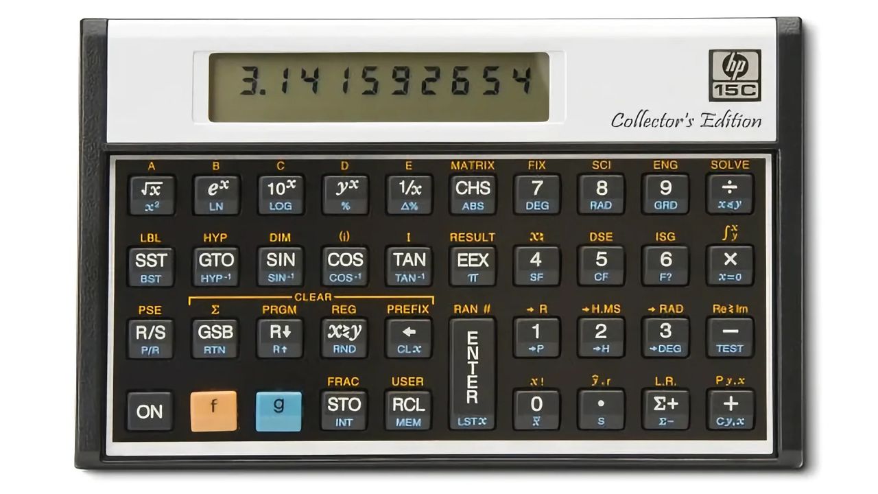 HP revives classic calculator HP-15C