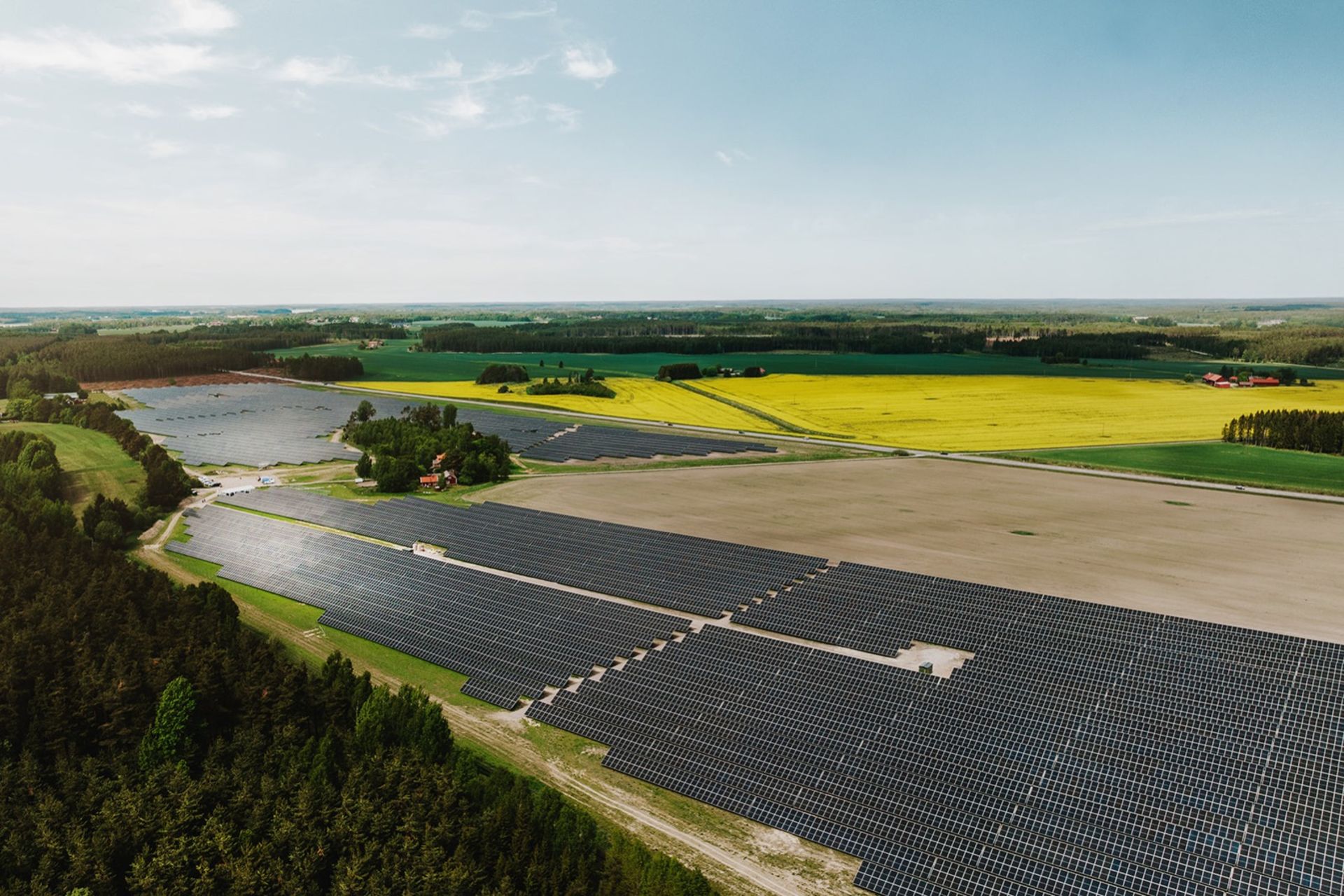 Sveriges största solpark invigd 