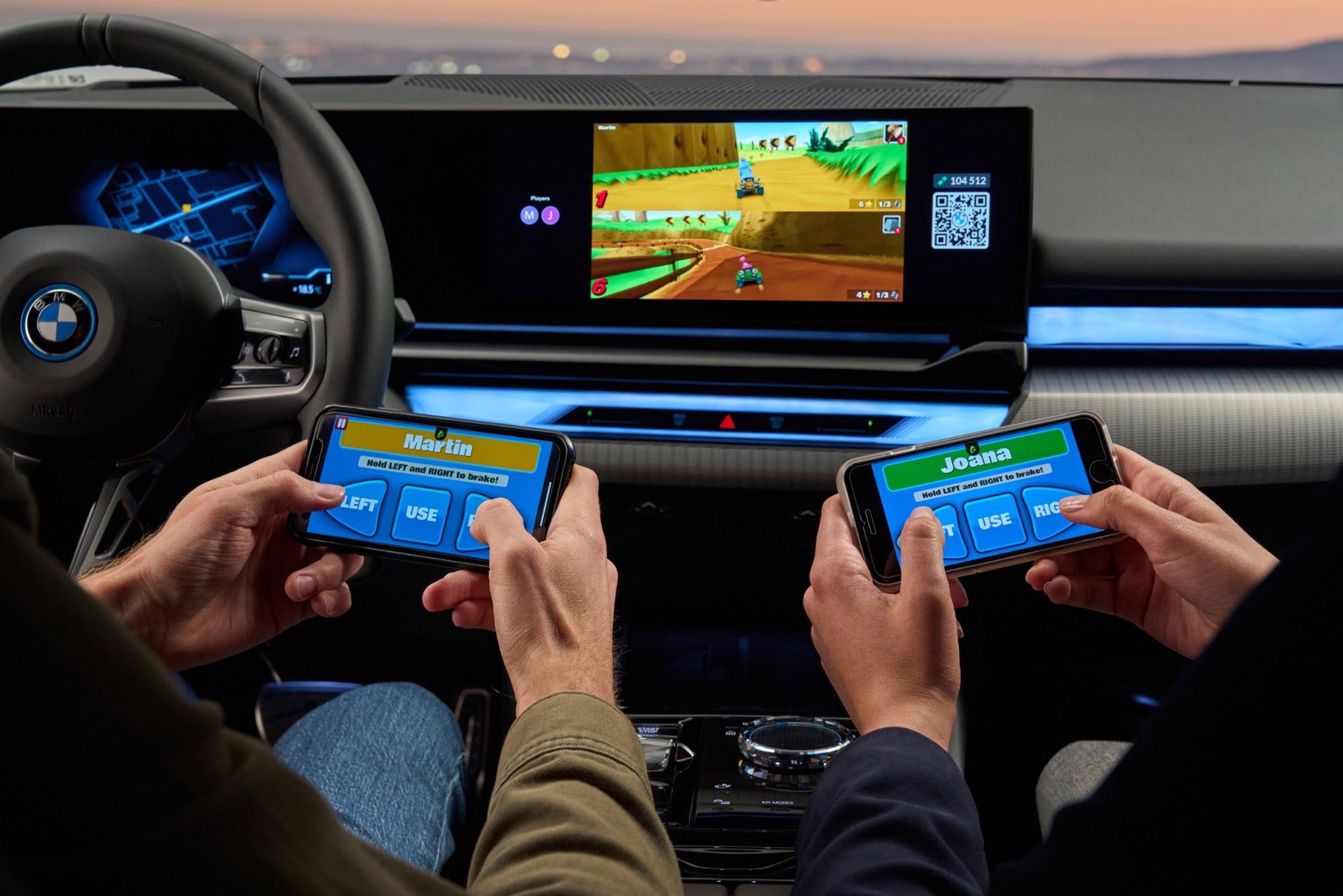 BMW 5 Series comes with 15 games