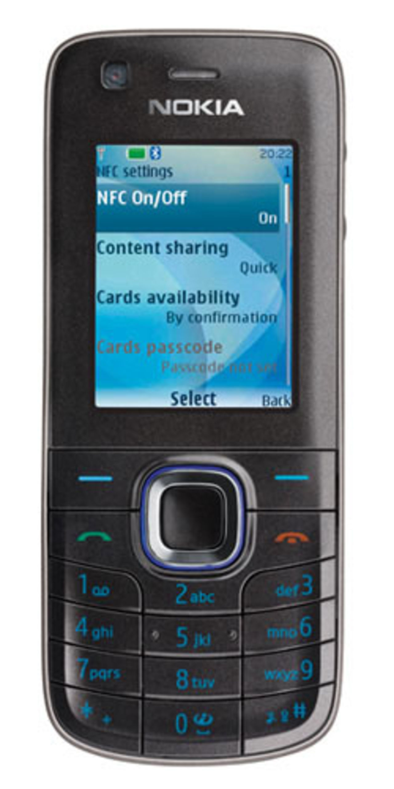 Nokia 6212 - med elektronisk plånbok