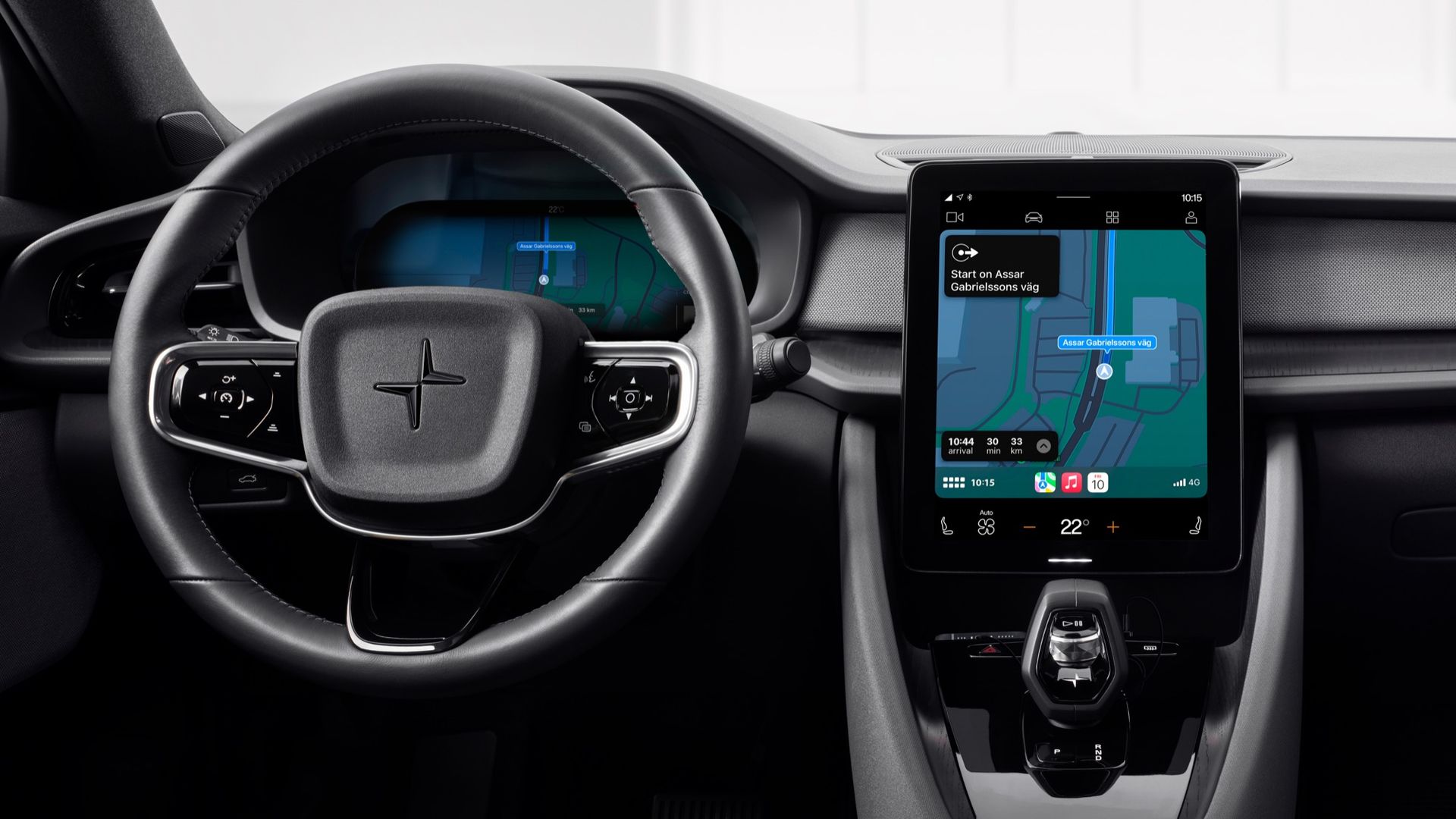 Polestar 2 får uppgraderat Apple CarPlay