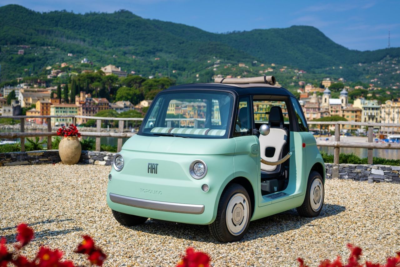 Ny eldriven Fiat Topolino med klassiskt utseende