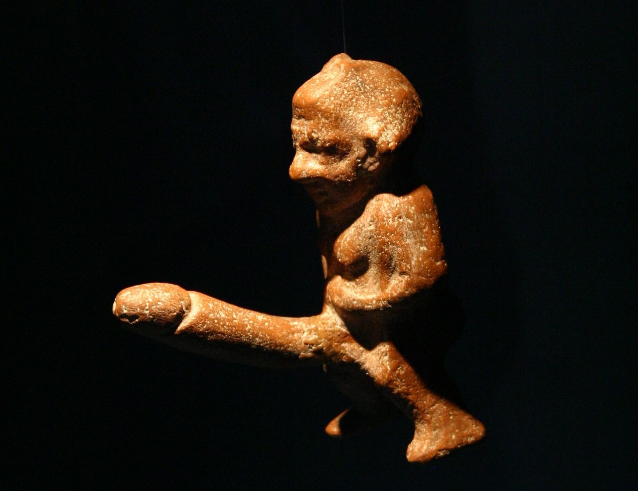 Smiley och snopp från Romarriket hittad i Spanien