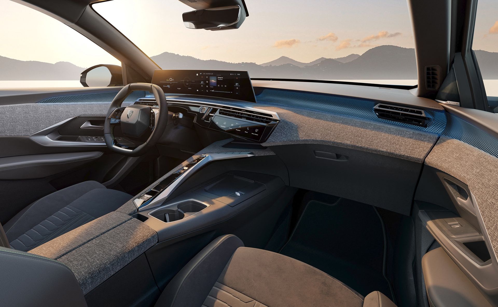 This is the next generation of Peugeot i-Cockpit