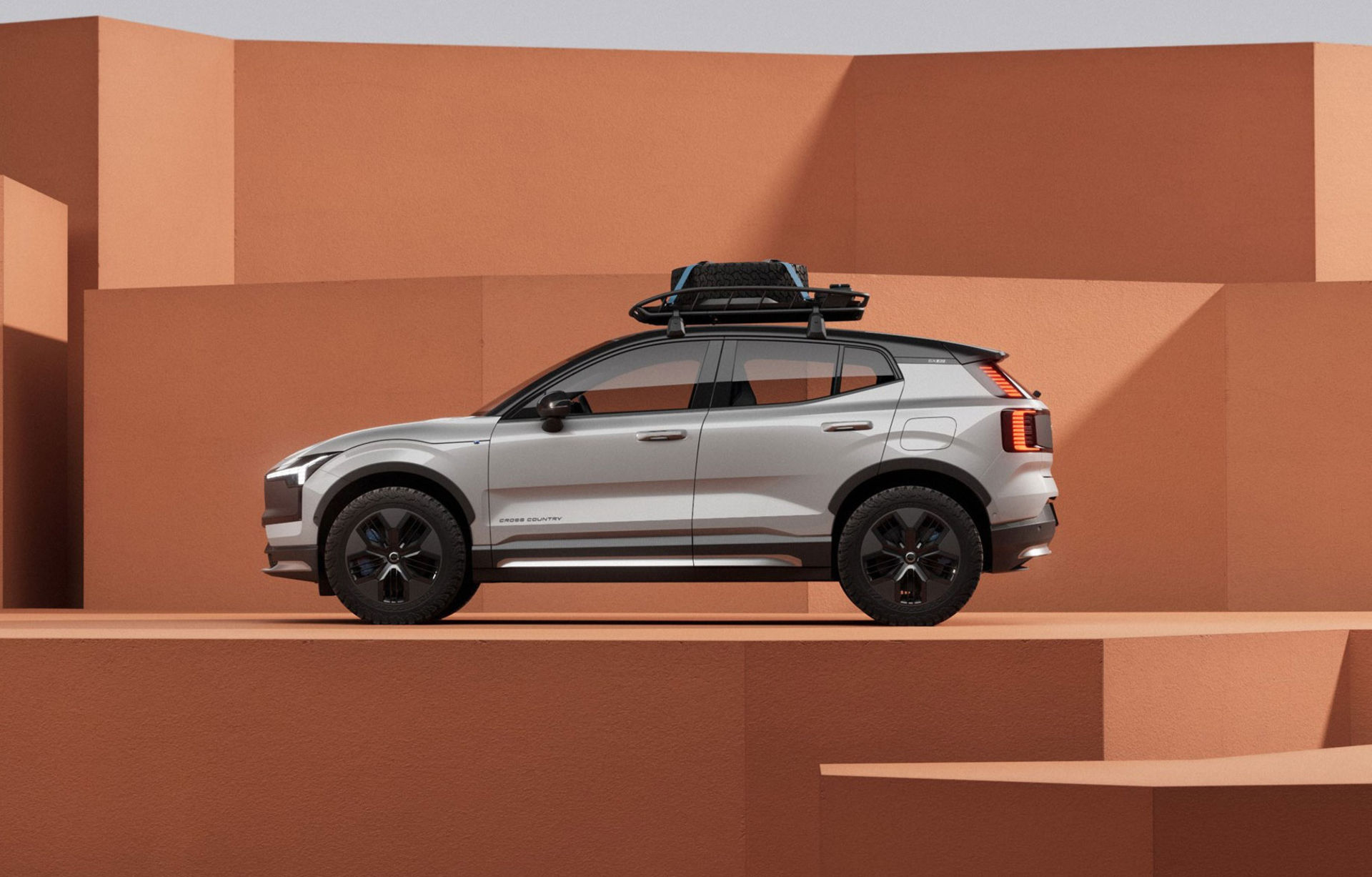 Det här är Volvo EX30 redo för skogen