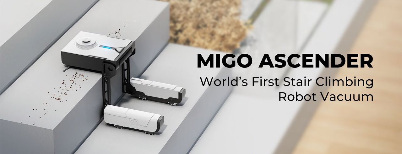 Ascender är en robotdammsugare som kan städa trappor