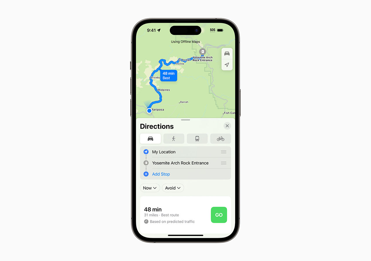Apple Maps now supports offline mode