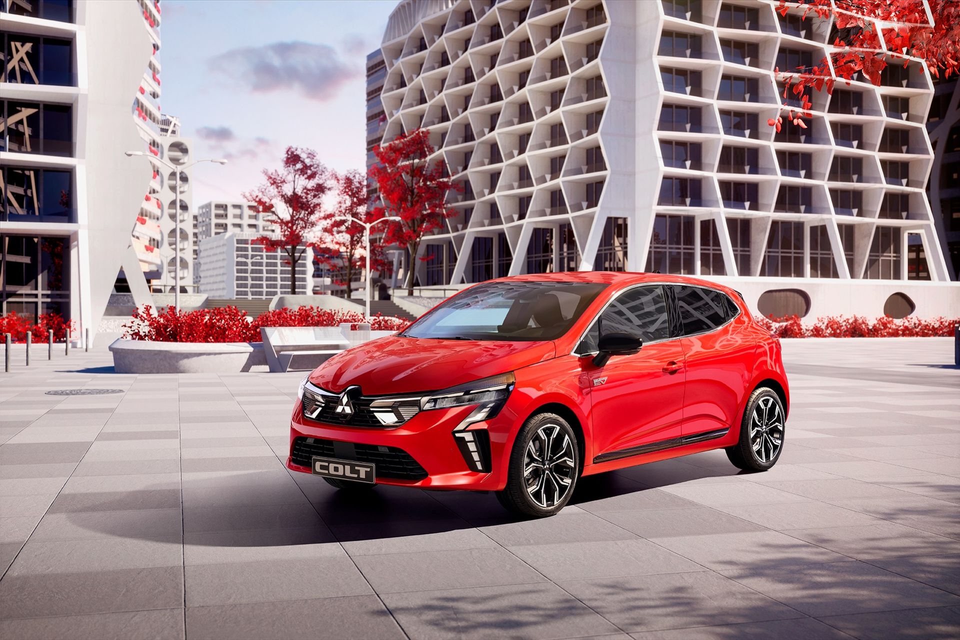 Det här är nya Mitsubishi Colt