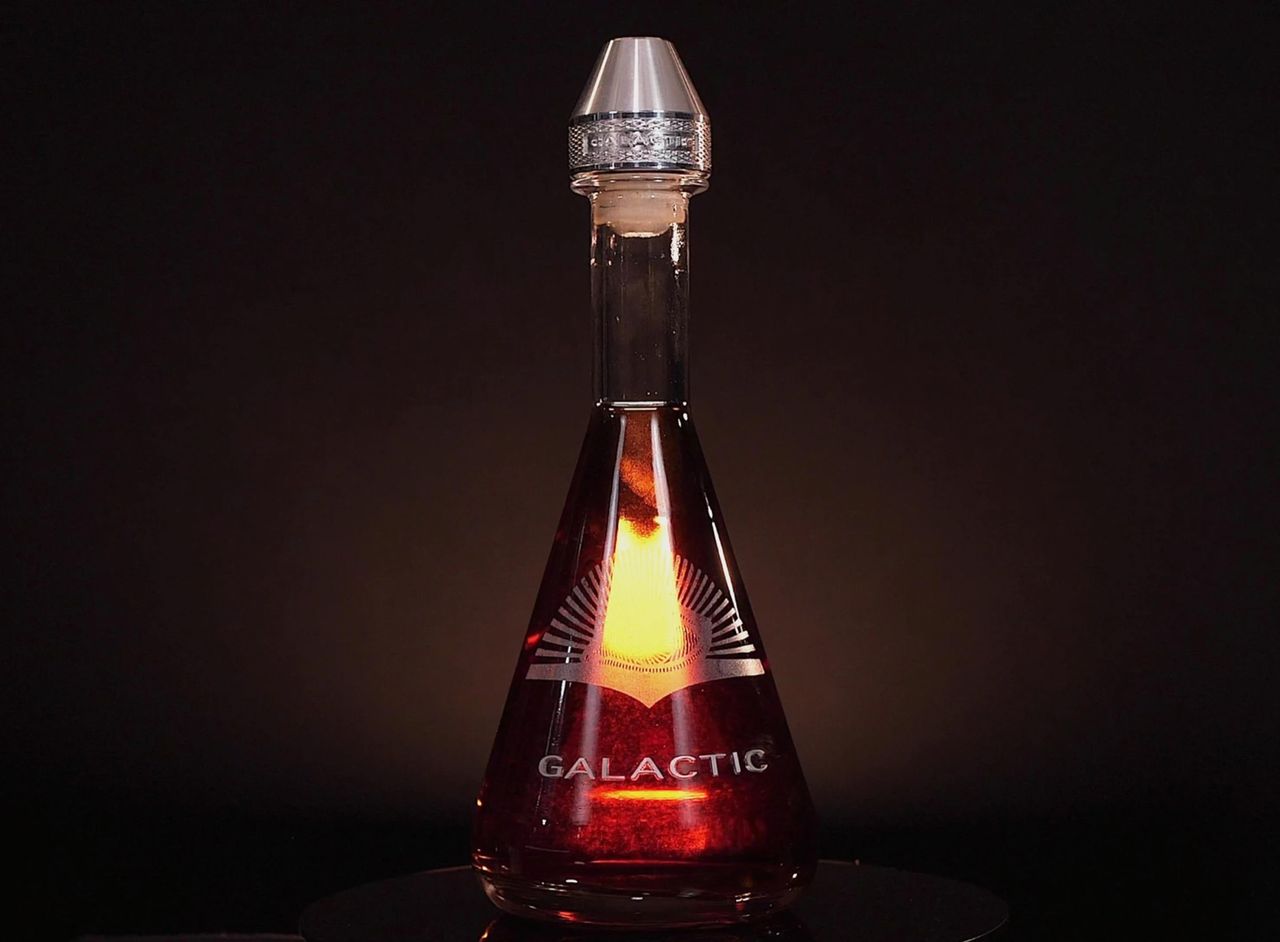 Whisky som lagrats i rymden