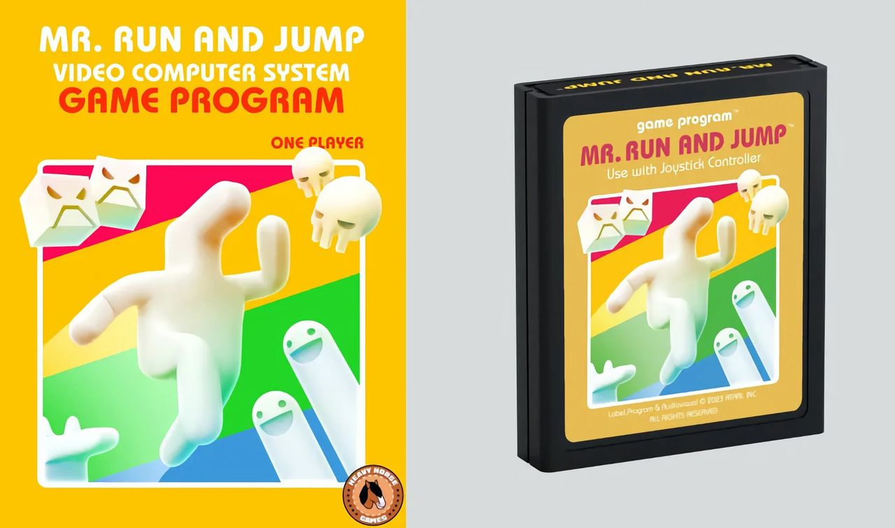 Introducing Mr. Run and Jump - a new game for Atari 2600
