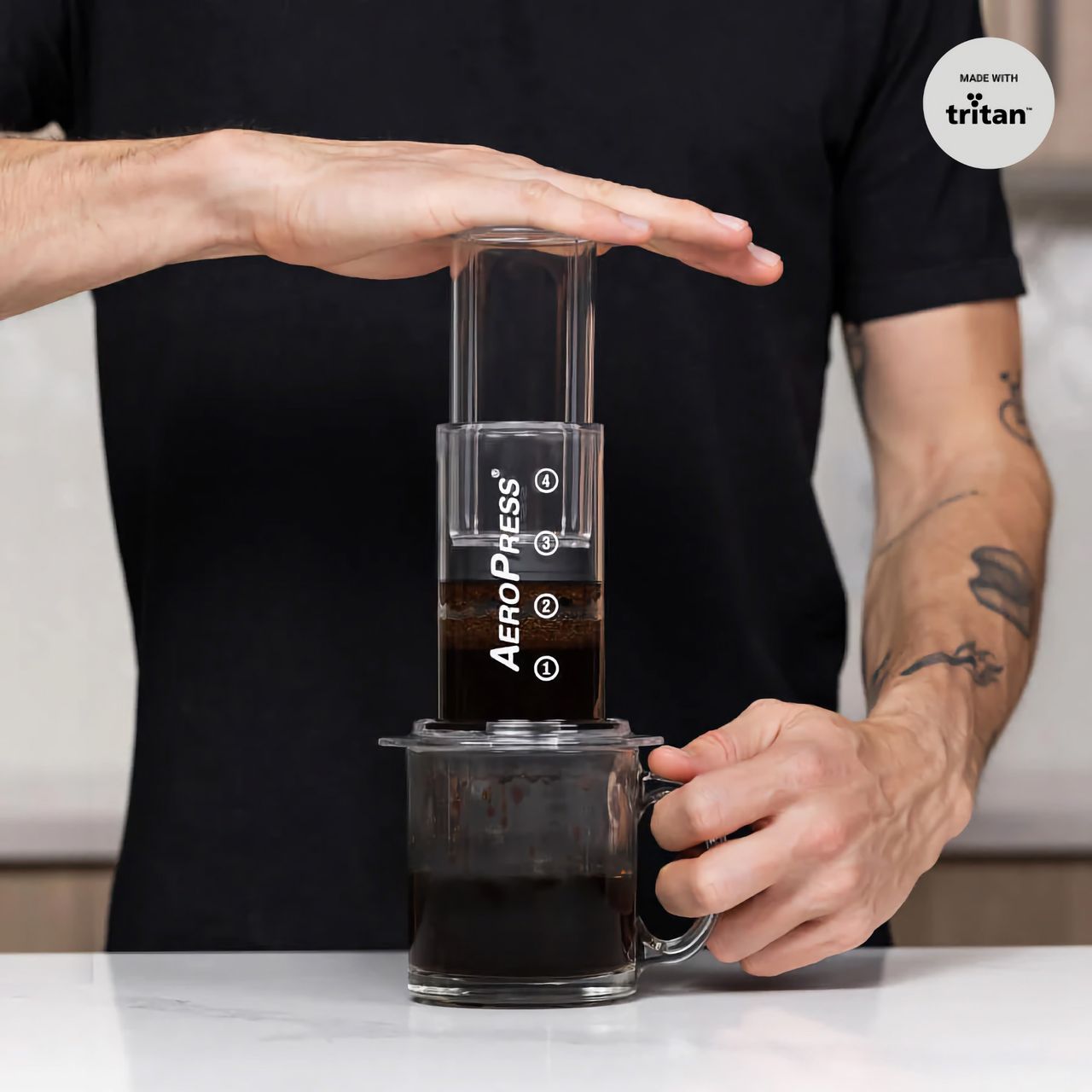 Aeropress releases transparent version