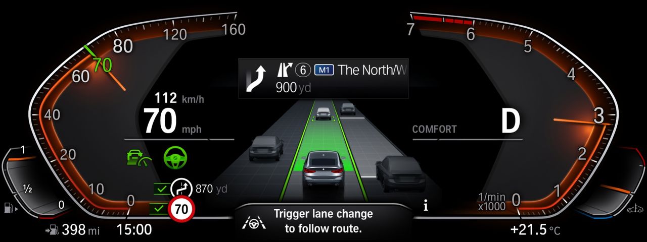 BMW's self-driving system now approved for 130 km/h