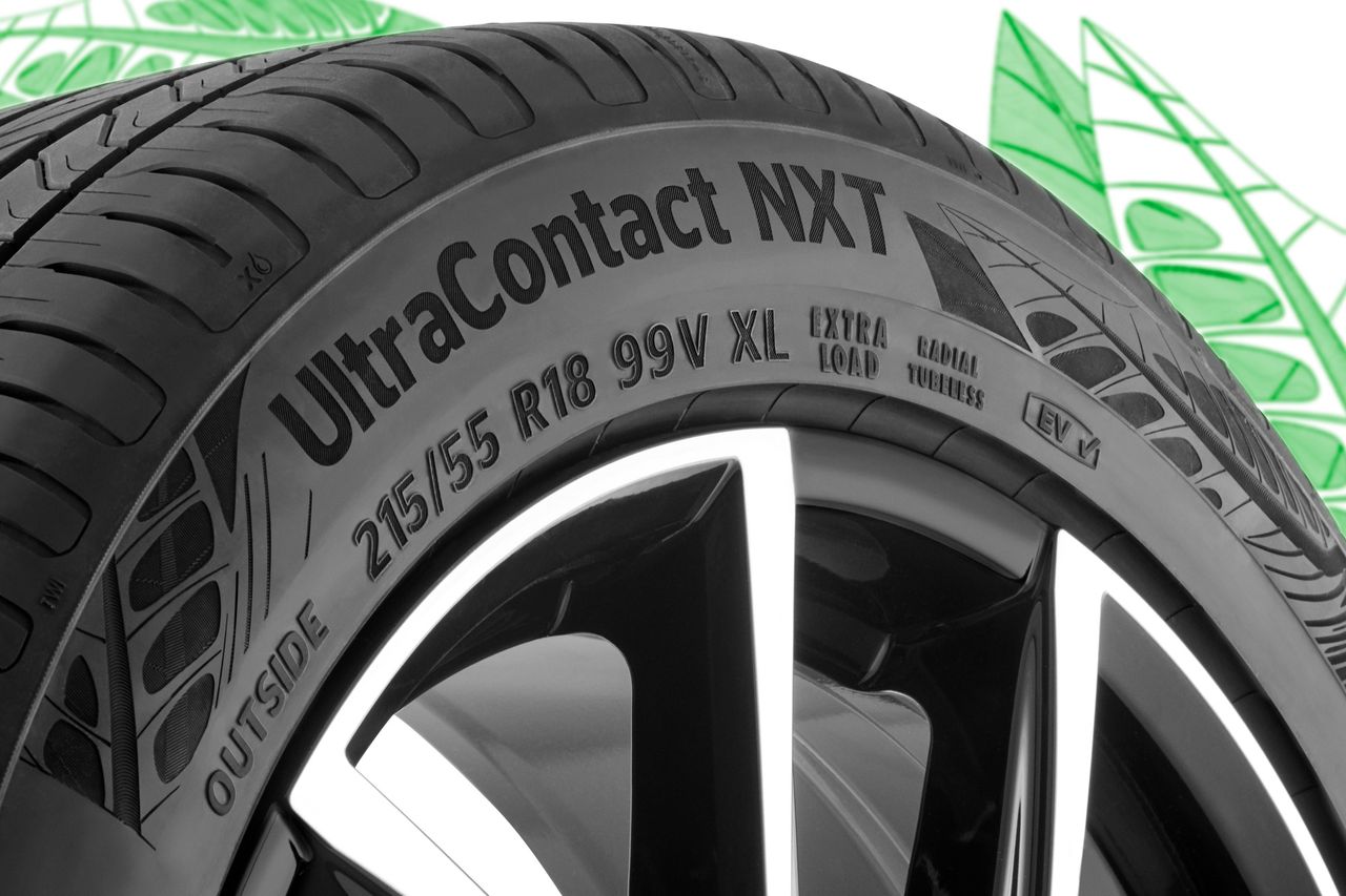 Continental's tires with recycled materials in mass production