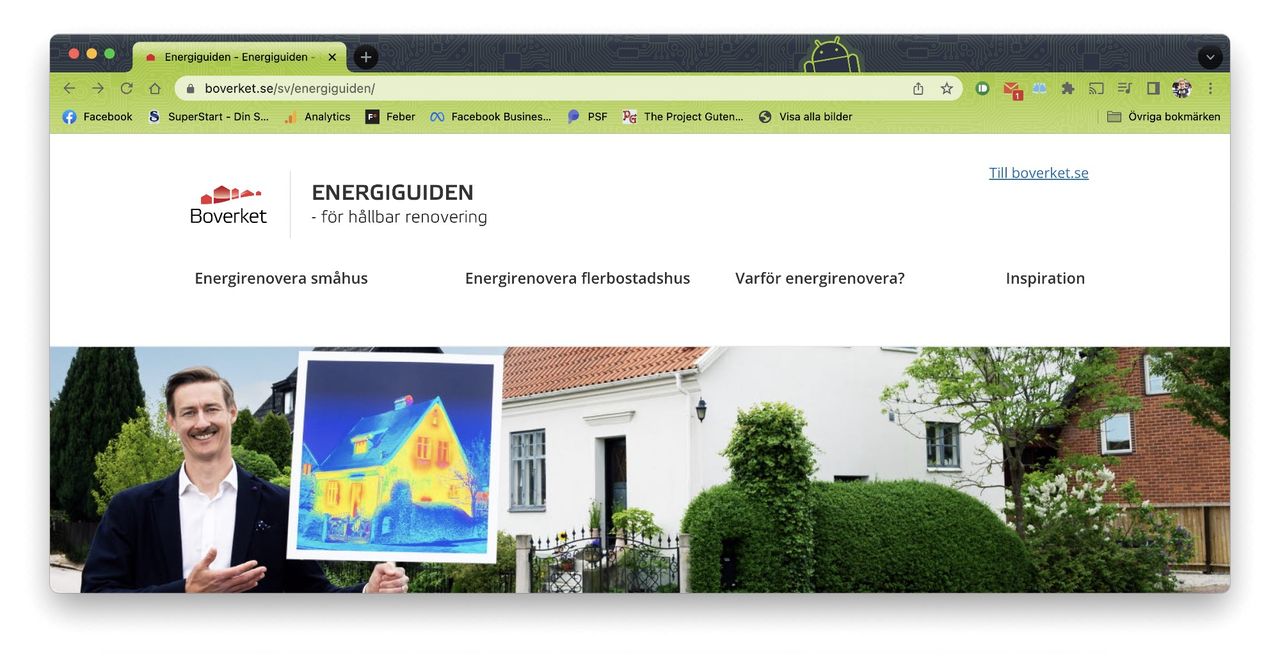 Boverket släpper Energiguiden