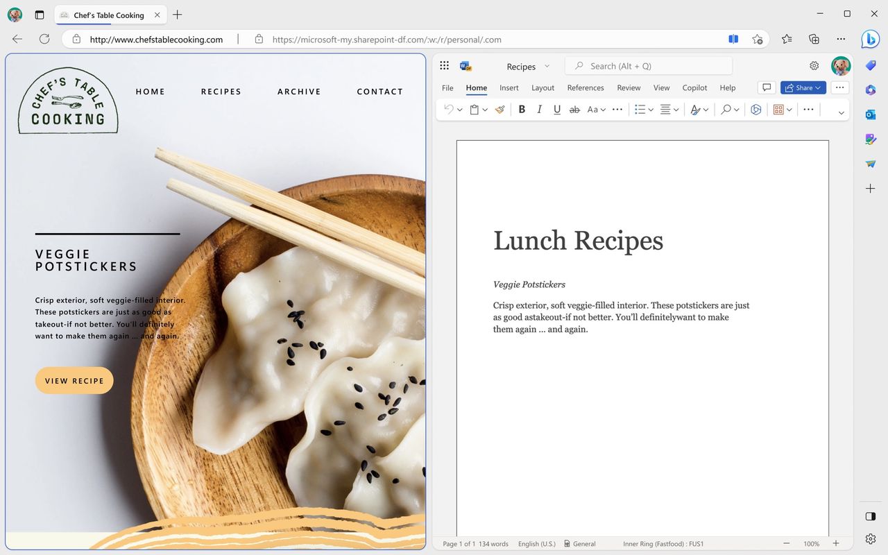 Microsoft Edge får ny design